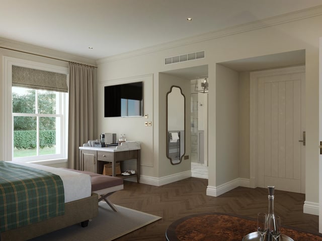 The new 5 star hotel Dunluce Lodge will create 60 new jobs for the Causeway Coast when it opens.