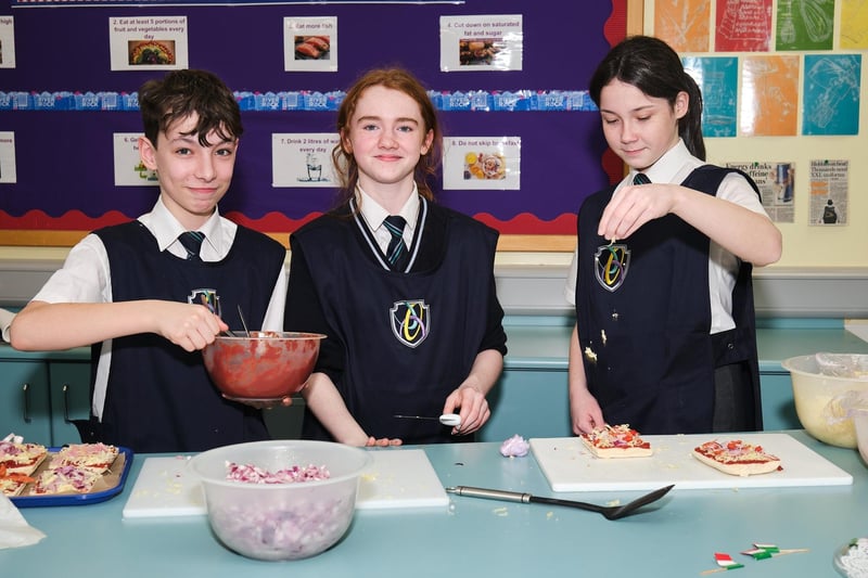Visitors got an opportunity to cook up a treat during Sperrin Integrated College Open Event.