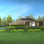 An artist's impression of the new crematorium