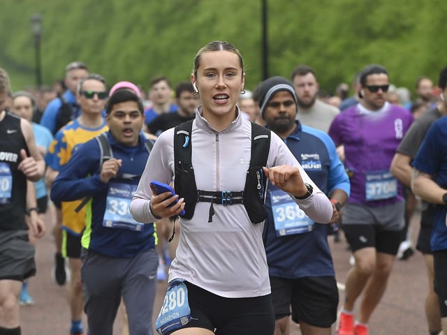 Almost 24,000 people signed up for the race.