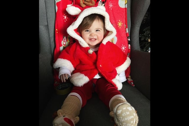 Baby's first Christmas for this little one!