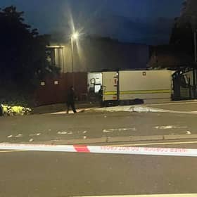 The PSNI deal with  the discovery of a suspected WW2 grenade in the Bridge Street area of Portadown. The grenade was dealt with by Ammunition Technical Officers and the security alert has now ended, say the PSNI.
