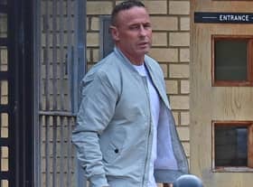 Stephen Stewart was sentenced at Antrim Crown Court on Thursday, March 23.  Picture: Pacemaker