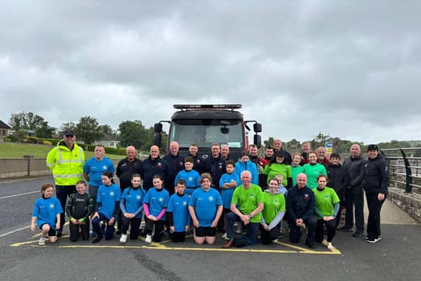 Water safety Advice Session with Infinity Swimming and other agencies at Camlough Lake.