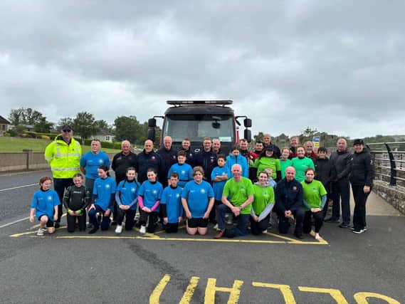 Water safety Advice Session with Infinity Swimming and other agencies at Camlough Lake.
