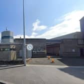 Lurgan PSNI Station, at Church Place, Lurgan. Photo courtesy of Google.