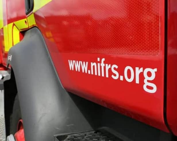 Firefighters extinguished the blaze. Photo: NIFRS