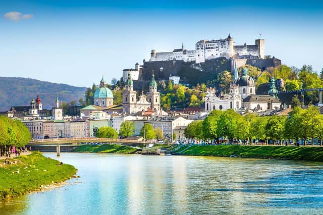 Water music maestro please: Mozart's 1756 birthplace Salzburg
