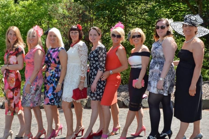 Ladies who attended the event in Magheramorne House to raise funds for Leukaemia and Lymphona NI in 2015.
