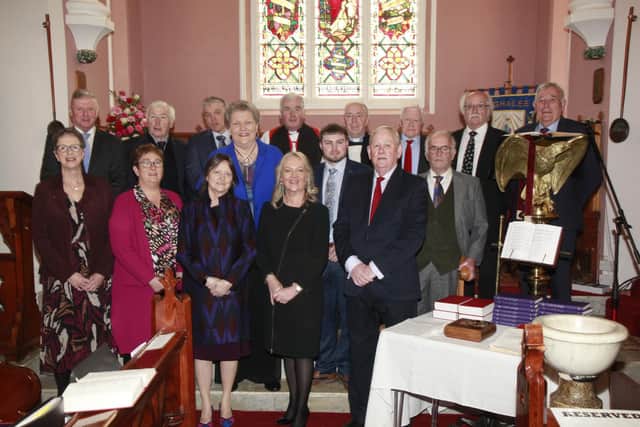 Parishioners of Aghalee recently celebrated the re-opening of Holy Trinity Church (Soldierstown)