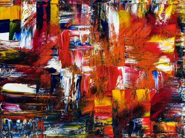 One of Glenn Donnelly's vibrant pieces.