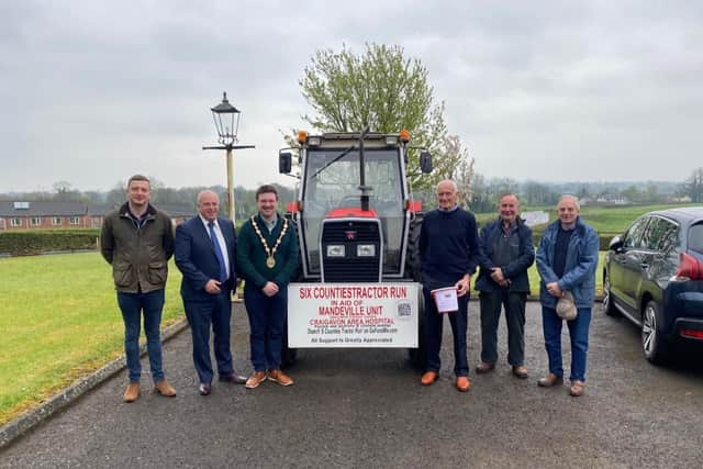 Ben Timmons, James Tinsley, Mayor Scott Carson, Michael Timmons, William Stewart and Mervyn Allen