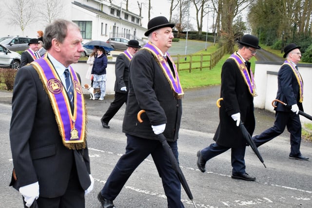 County Antrim Grand Royal Arch Purple Chapter held their twelfth triennial Church Parade and Service on March 19