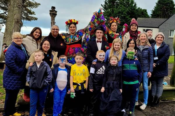 A bit of Mexican spirit came to Cappagh Green in Portstewart and Laurel Hill Gardens in Coleraine this week with a special Dia De Los Muertos event. Credit Radius Housing