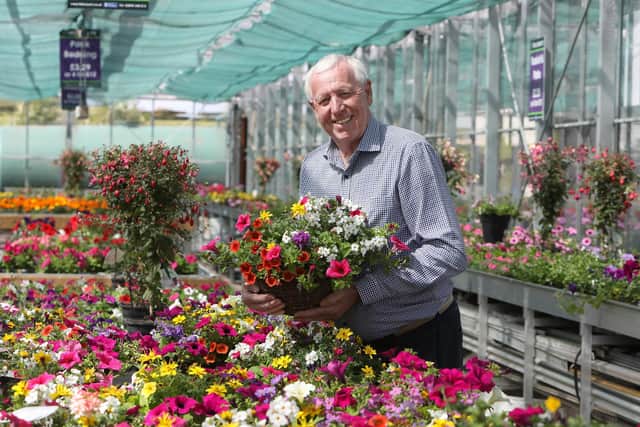 Robin Mercer, third generation owner of garden lifestyle business Hillmount, who has been awarded the British Empire Medal (BEM) in the New Year Honours List.