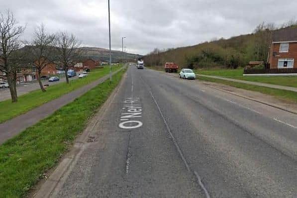O'Neill Road. Image by Google