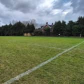 Call for toilets and goalposts at Carryduff Football Pitch. Pic credit: LDRS