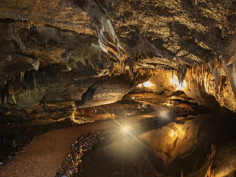 A series of underground caves filled with stunning stalactites and stalagmites, the Marble Arch Caves offer a unique date spot for this Valentine’s Day.
With the underground guided cave tours, uncover the labyrinth Owenbrean River and walk in the footsteps of the 1935 Yorkshire Ramblers through hidden tunnels, still pools, formations and reflections galore.
For more information, go to marblearchcaves.co.uk