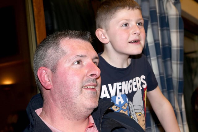 Pictured at the Irish Language event held at Armoy GAC, organised by the Good Relations Department of Causeway Coast and Glens Borough Council