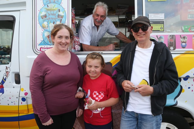 Armoy village centre was packed for the display of classic bikes organised by the Coleraine Motorcycle Club and the Japanese Vintage Club as part of Armoy Road Race week.