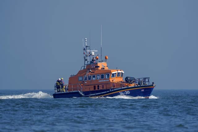 Larne RNLI responded to the alert. Photo: RNLI