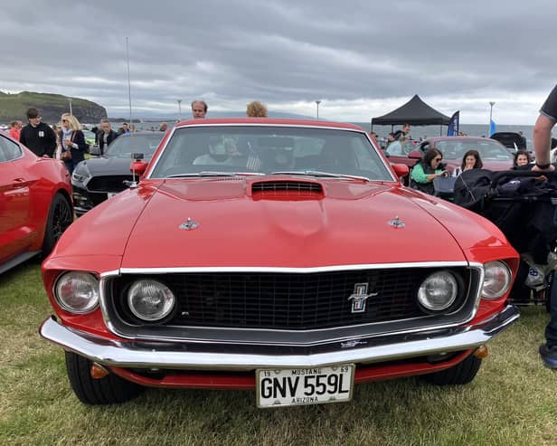 Just one of the hundreds of Ford cars which were on display at Portrush's West Strand on Sunday, June 2, for the 18th annual Causeway Coast Ford Fair. Credit Una Culkin