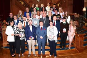 OCN CEO Martin Flynn with 2024 Learning Endeavour Award recipients. Pic credit: OCN