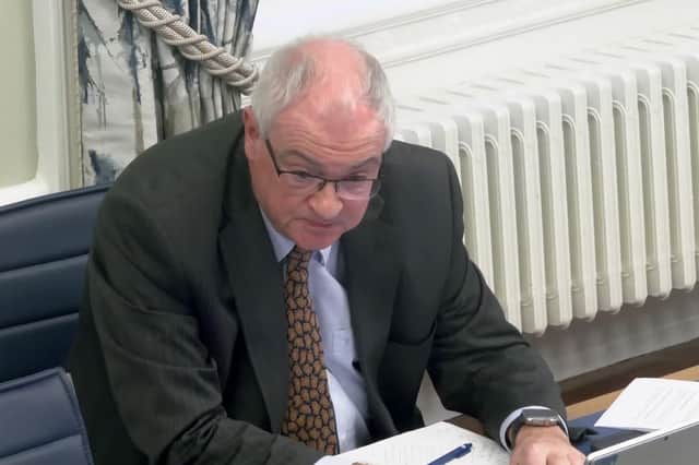 Ulster Unionist MLA Steve Aiken sits on Stormont's Windsor Framework Democratic Scrutiny Committee.