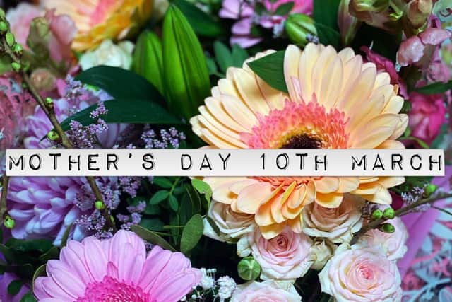Stunning arrangements for Mother's Day at Luka's Blooms in Lurgan, Co Armagh
