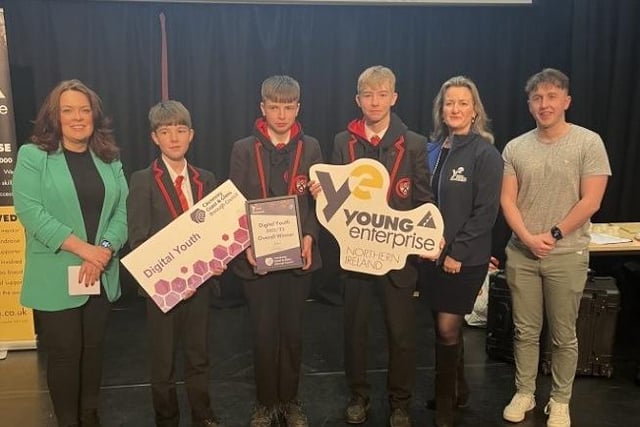 Coleraine College was named the overall winner at this year’s Digital Youth final which took place on Tuesday  (March 21) in Roe Valley Arts and Cultural Centre.