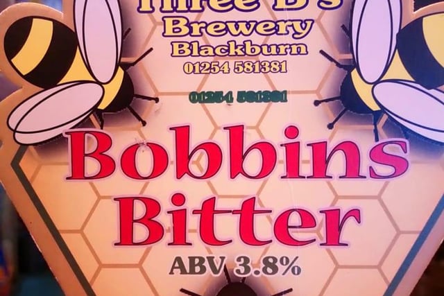 Brig 'N' Barrel's second guest ale of the day is Bobbins Bitter. This traditional bitter costs £3.10 a pint, is 3.8 percent and brewed by Three B’s Brewery.