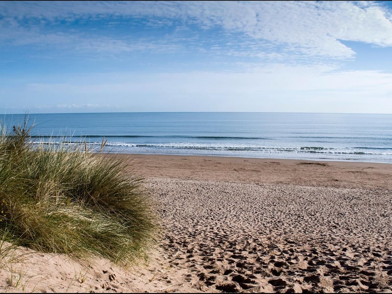 Viking armies landed on this bay in the 10th century. But now, it's a peaceful patch on the Angus coastline.