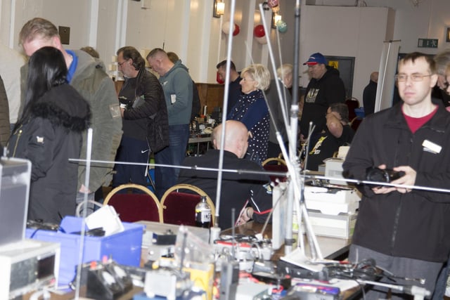 Pictured at the Bushvalley Amateur Radio Club annual rally held in Limavady FC to raise funds for the  Air Ambulance NI