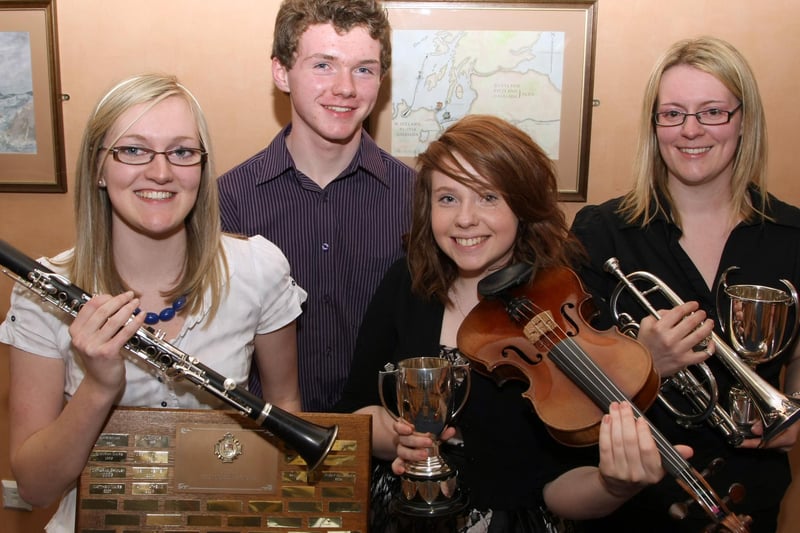 Amy Matthews, Matthew Parish, Natasha Kirk and Claire Hueston are among the top musicians at the 2009 Carrickfergus Music Festival. CT20-437RM