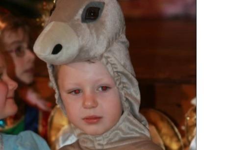 Leo Preuss in Silverstream Primary's Nativity play in 2010.
