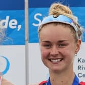 Great Britain's Hannah Scott. (Photo by Srdjan Stevanovic/Getty Images for British Rowing)