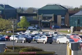 Court was told of incident at at Antrim Area Hospital. Photo by Google