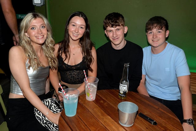 Enjoying the results party at Bennetts Bar and Nightclub on Thursday night. PT43-209.