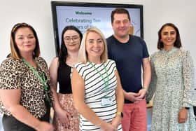 Pictured at the event are: (L-R) Siobhan Rocks, Helpline Practitioner; Megan Clark, Help