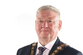 Causeway Coast and Glens Borough Council’s Mayor, Councillor Steven Callaghan, congratulated health and care workers at Tuesday’s Full Council Meeting. Credit Causeway Coast and Glens Council