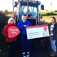 Larne community thanked for generous support of charity tractor run organised by sisters