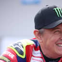 John McGuinness during the opening practice session at the 2023 North West 200. He will mark his 30th anniversary at the NW200 this year.PICTURE BY STEPHEN DAVISON