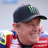 John McGuinness during the opening practice session at the 2023 North West 200. He will mark his 30th anniversary at the NW200 this year.PICTURE BY STEPHEN DAVISON