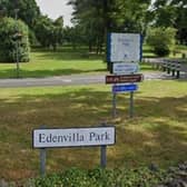 Council told of incident where a dog jumped the fence at the play park in Edenvilla. Image: Google