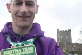Chris Denton at East Antrim Marathon Series Carrickfergus