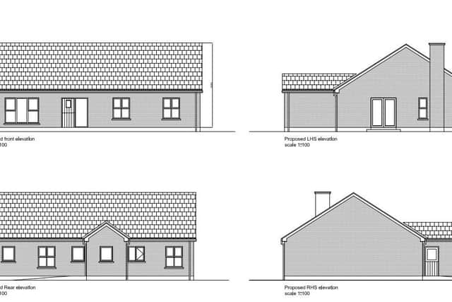 While not much bigger, the replacement dwelling will provide the occupier with a modern standard of accommodation. Image: ABC planning portal