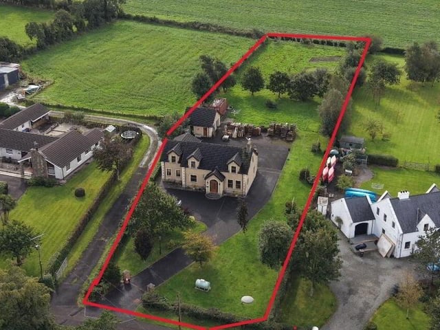 114a Bann Road, Bendooragh, Ballymoney, BT53 7PD, is on the market to offers over £475,000 with Dallas Real Estate.