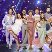 Carlos Gu, Nancy Xu, Gorka Marquez, Karen Hauer, Neil Jones, Jowita Przystal, Vito Coppola, Dianne Buswell, Nikita Kuzman and Luba Mushtuk star in Strictly Come Dancing: The Professionals show at Sheffield City Hall on May 3, 2023.