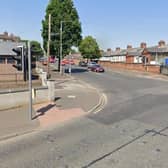 General view of the junction of North Queen Street and the Limestone Road. Photo by Google