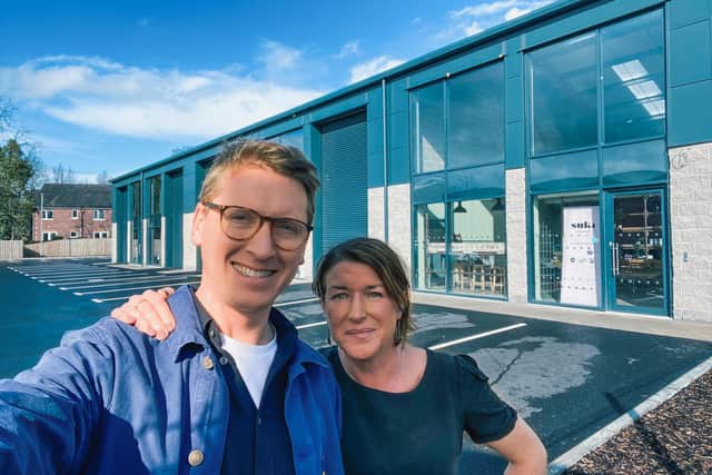Oscar Woolley and Annie Irwin, co-founders of Suki Tea, are delighted to be opening a new state-of-the-art facility in Lisburn